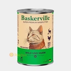 Вологий корм для кішок Baskerville Оленіна з м'ясом курки 400 г