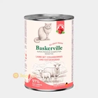 Вологий корм для кішок Baskerville Sensitive Lamm Mit Preiselbeeren Ягня з журавлиною та котячою м'ятою 400 г