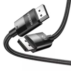 Кабель UGREEN DP114 DP 1.4 Male to Male Plastic Case Braided Cable 2m (UGR-80392) (UGR-80392)
