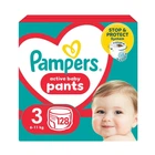 Детские подгузники-трусики Pampers Active Baby Pants размер 3 (6-11 кг), 128 шт Детские подгузники памперс пантс с эластичным поясом 360° Памперсы премиум трусиками для детей с защитой до 12 часов