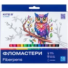 Фломастери Kite, набiр 18 шт. Kite Classic (K-448)