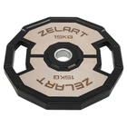 Блины диски 15кг d-51мм резиновые 2 Handle металлическая втулка Zelart черный-серый TA-4792-15