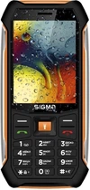 Мобильный телефон Sigma mobile X-style 323 RAIN Black-Orange (UA UCRF)