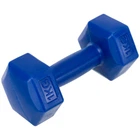 Гантель для фитнеса с PE покрытием 1штука Zelart TA-4758-1 1x1кг Синий