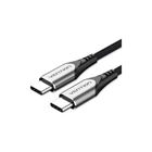 Дата кабель USB-C to USB-C 2.0m aluminum gray Vention (TADHH)