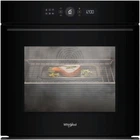 Духовой шкаф Whirlpool электрический, 73л, A+, дисплей, конвекция, пиролиз, телескопические направляющие, черный