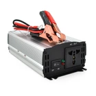 Інвертор напруги CJ-500Q (DC:250W), 12/220V з апроксимованою синусоїдою, 1 універсальна розетка, крокодили, BOX (UG-28539)