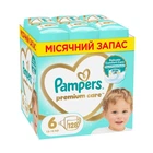 Детские подгузники Pampers Premium Care размер 6 (13-18 кг) 128 шт