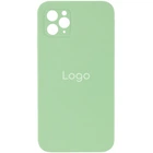 Чохол Silicone Case Square Full Camera для iPhone 11 Pro Max 01.Mint