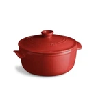 Кастрюля керамическая Emile Henry Flame 4 л (красный)