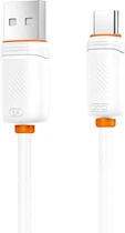 Кабель XO NB302-AC USB-A to USB-C 3 А, 1 м White (NB302-AC.white)