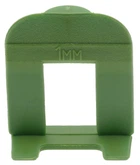 Система вирівнювання плитки основа 1мм/100шт INTERTOOL KT-4951
