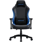 Крісло ігрове Anda Seat Luna Color PVC Size L Black/Blue (AD18-48-BS-PV) Anda Seat AD18-48-BS-PV 995929