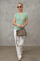 Женский топ 2959 ТМ Triko Bakh 42-46 фисташковый (2959_pistachio_1)