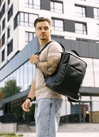 Мужской рюкзак Sambag ZARD Х черный 40 х 28 х 14 см (25428001m)