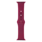 Ремінець для Apple Watch Band Silicone One-Piece Size-S 38/40/41 mm 63.Garnet