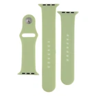 Ремінець для Apple Watch Band Silicone Two-Piece 42/44/45/49 mm 61.Avocado Green