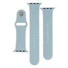 Ремінець для Apple Watch Band Silicone Two-Piece 42/44/45/49 mm 17.Turquoise
