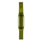 Ремінець для Xiaomi Mi Band 3/4/5/6 Milanese Loop Green
