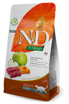 Сухой корм для кошек Farmina N&D Grain Free Pumpkin Venison & Apple Adult Cat с олениной, яблоком и тыквой