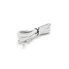 Патч-корд телефонный 2м RJ11 (6P4C) Voltronic (PC-2,0W)
