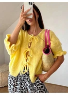 Кофта SHEIN XS Желтый sz2407251286862001