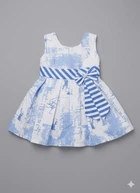 Платье H&M 62 Белый 31-0568_гол.узор