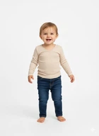 Лонгслив H&M 146/152 Бежевый 1262202