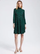 Платье Monki S Зеленый 0628343_горошек