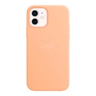 Чехол Silicone Case with MagSafe для iPhone 12/12 Pro Cantaloupe