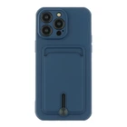 Чохол TPU Colorfull Pocket Card для iPhone 14 Pro Max Dark Blue