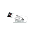 Набор бит Toptul TORX пятигранных с отверстием 1/4 T8-T40 8шт. (GAAG0805)