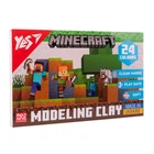 Пластилін Yes Minecraft 24 кольори 480 г 540682