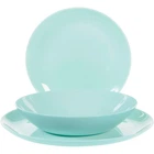 Сервиз столовый Luminarc Diwali Light Turquoise & White 18пр P5912