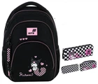 Рюкзак шкільний + пенал Kite Education teens Kuromi HK26-905M