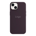 Чехол Silicone Case with MagSafe для iPhone 14 Elderberry