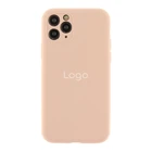 Чохол Silicone Case Full Size with Frame для iPhone 11 Pro Max 19.Pink Sand