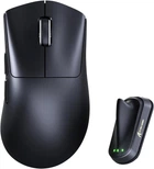 Геймерська ергономічна миша ATTACK SHARK V8 8K Black Nano-Ice coating, PAW3950 MAX, 42000 DPI, 2.4G/Bluetooth/Кабель, Ultra-Lightweight 59g