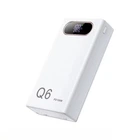 Корпус DIY Q6, під АКБ 6х21700, 100W PD (20V/5A Max) 2xType-C, 2xUSB-A, WHITE