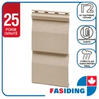 Сайдинг ПВХ FaSiding Standard Грецкий орех 3.85 м виниловый под дерево
