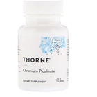 Хром піколінат Thorne Research (Chromium Picolinate) 500 мкг 60 капсул THR25502
