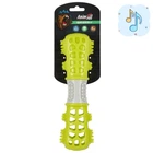 Іграшка AnimAll GrizZzly мультифункціональна кісточка для собак, 24.4×7.3×5.1 см, зелено-сіра (159874)