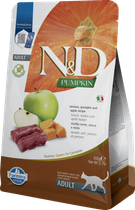 Сухой корм для кошек Farmina N&D Grain Free Pumpkin Venison & Apple Adult Cat с олениной, яблоком и тыквой