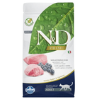 Сухой корм для кошек Farmina N&D Prime Grain Free Cat Adult Lamb & Blueberry с ягненком и черникой