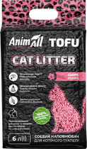 Наповнювач для котячого туалету AnimAll ТОФУ Сакура 2.6 кг / 6 літрів (4820224500904)