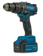 Ударный шуруповерт KRAISSMANN 4135 E-ABS-BL 20/2 M-POWER крутящий момент 150 Нм (2 АКБ по 4Ач, бесщеточный двигатель)