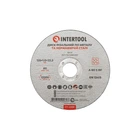Круг отрезной по металлу 125*1.0*22.2мм INTERTOOL CT-4006