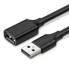 Кабель-подовжувач Ugreen USB-A (Male) to USB-A (Female) 480Mbps 1.5m Black (6957303813155)