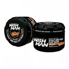 Глиняная маска для лица и кожи головы 450 мл Nishman