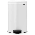 Бак для мусора с педалью Brabantia NewIcon Pedal Bin 12 л белый 111969 (00800464)
